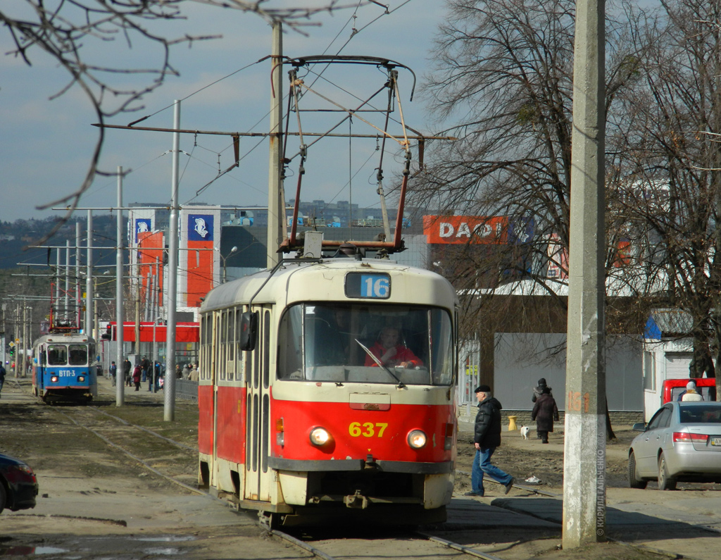 Kharkiv, Tatra T3SUCS N°. 637
