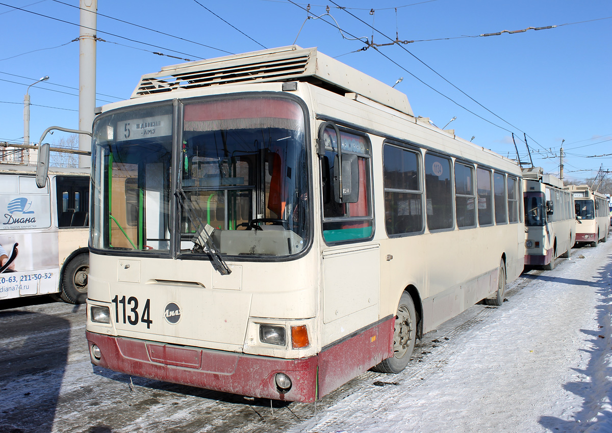Chelyabinsk, LiAZ-5280 (VZTM) č. 1134