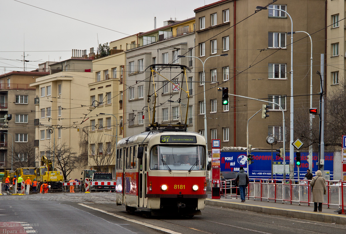 Прага, Tatra T3R.PV № 8181