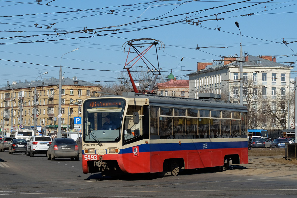 Москва, 71-619КТ № 5493