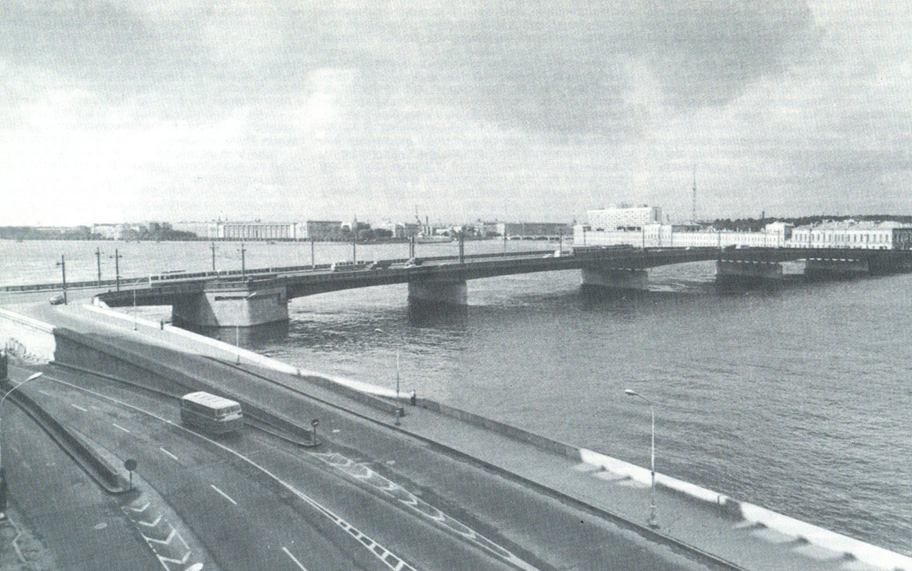 Sankt Peterburgas — Bridges; Sankt Peterburgas — Historic Photos of Tramway Infrastructure