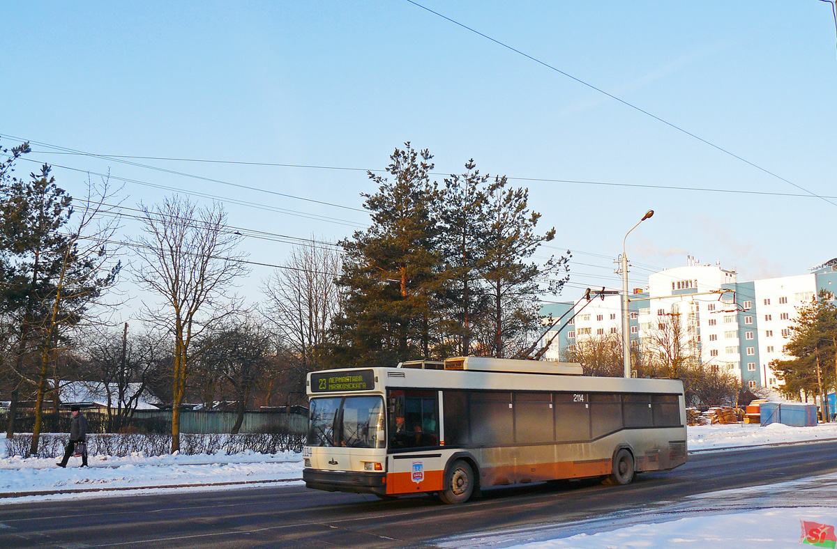 Minsk, MAZ-103T № 2114