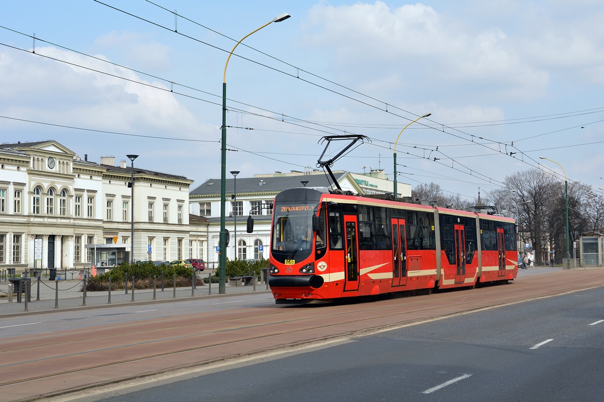 Силезские трамваи, Modertrans Moderus Beta MF 16 AC BD № 860