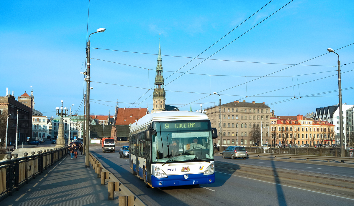 Riga, Škoda 24Tr Irisbus Citelis N°. 29311
