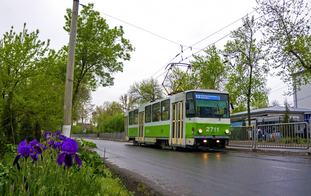 Ташкент, Tatra T6B5SU № 2711