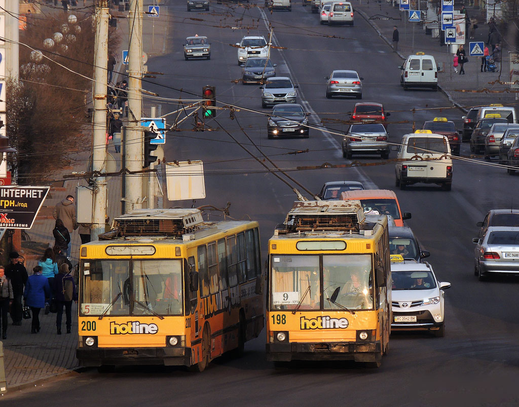 Луцк, ЮМЗ Т2 № 198; Луцк, ЮМЗ Т2 № 200