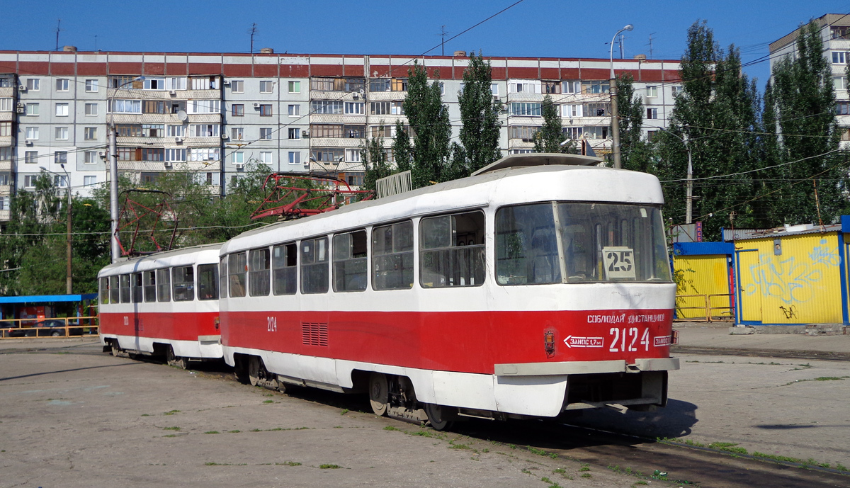 Самара, Tatra T3SU № 2124
