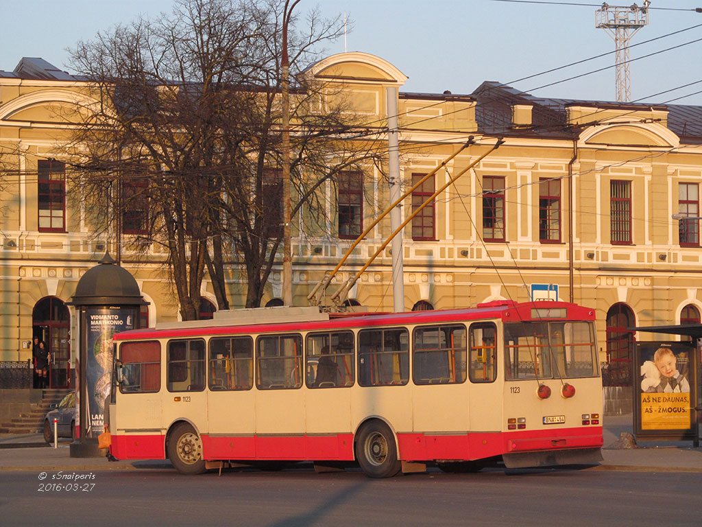 Vilnius, Škoda 14Tr11/6 č. 1123