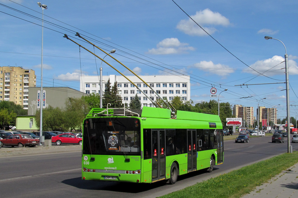 Kaunas, Solaris Trollino III 12 AC — 030