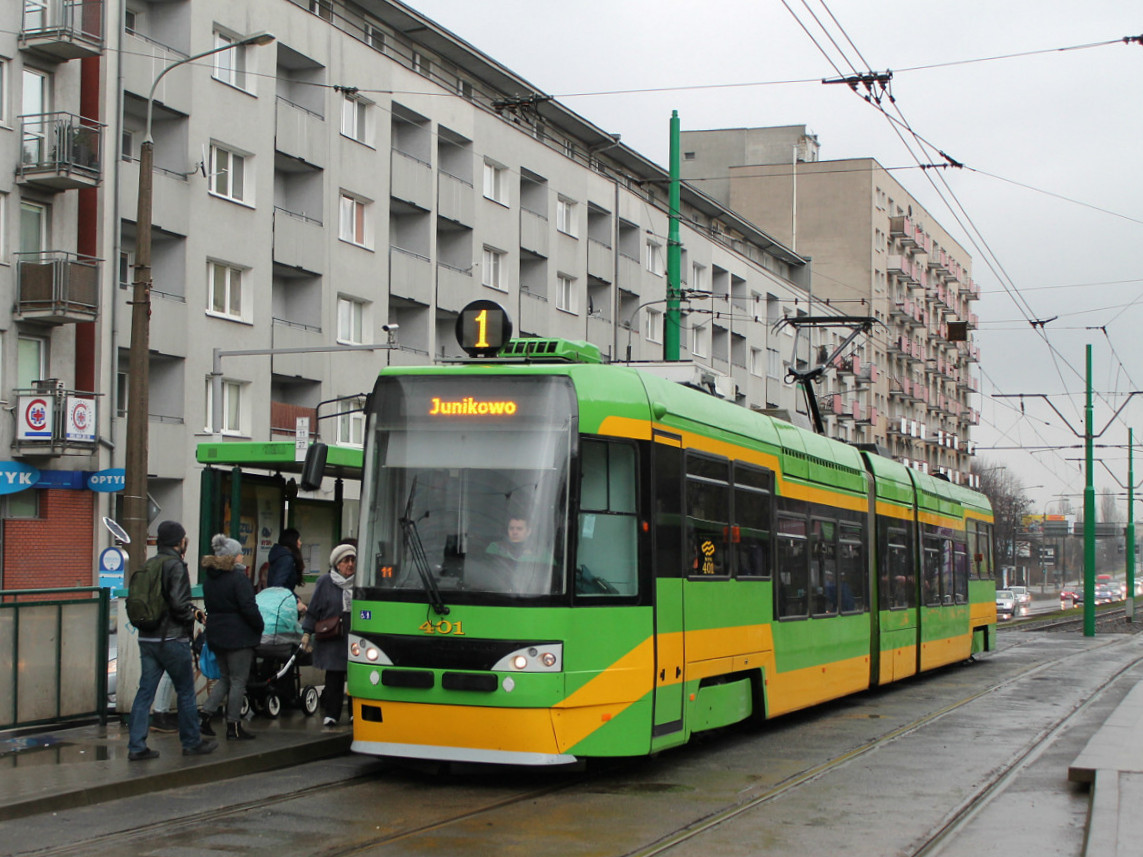 Poznań, Tatra RT6-MF 06 AC č. 401