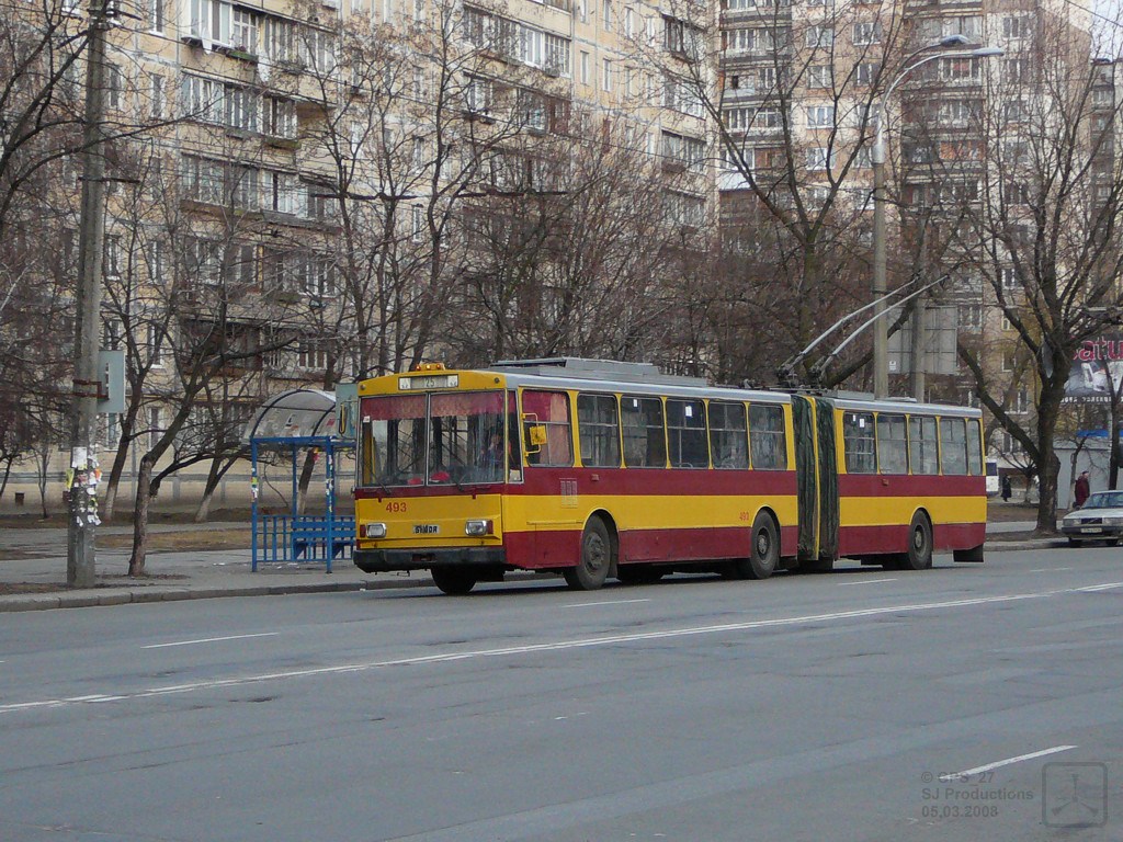 Kyjev, Škoda 15Tr03/6 č. 493
