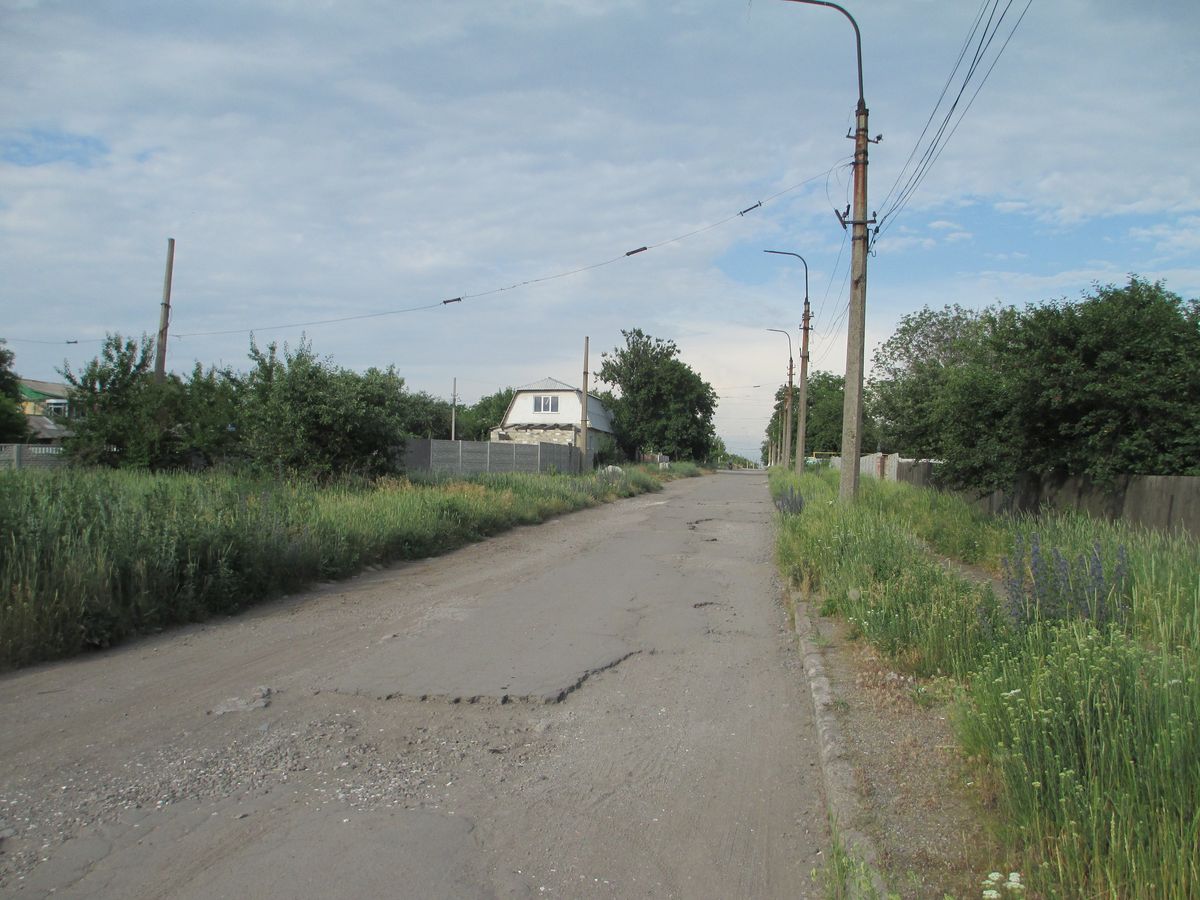 Makijivka — Abandoned tram lines