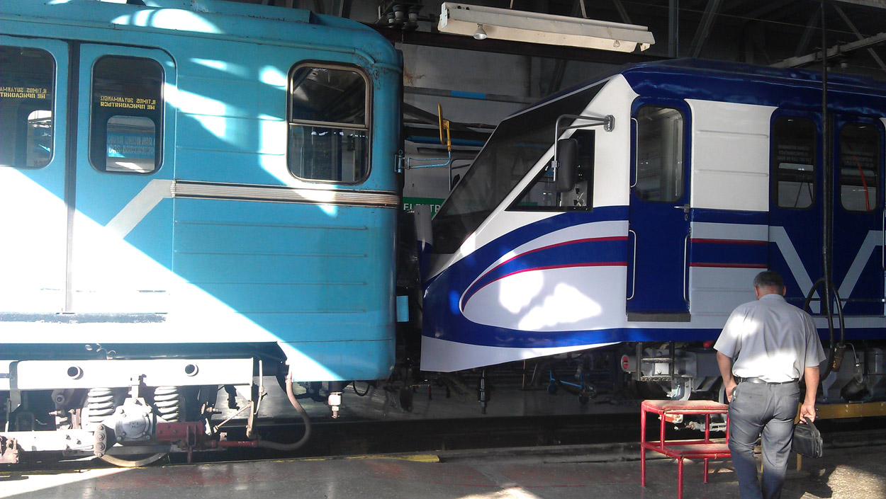 Tashkent, 81-717 (MMZ) nr. 9130; Tashkent — Metro Cars' Overhaul