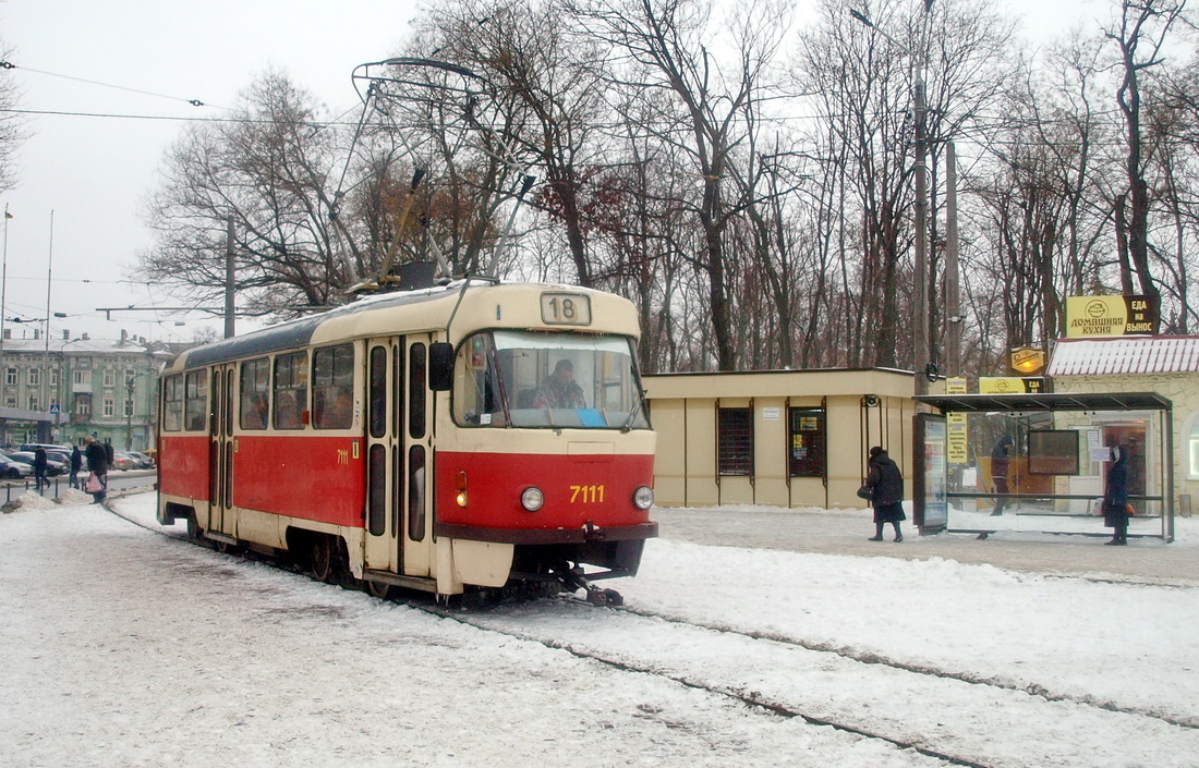 Одесса, Tatra T3SUCS № 7111