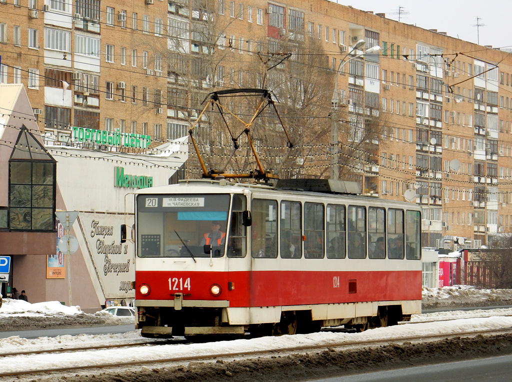 Самара, Tatra T6B5SU № 1214