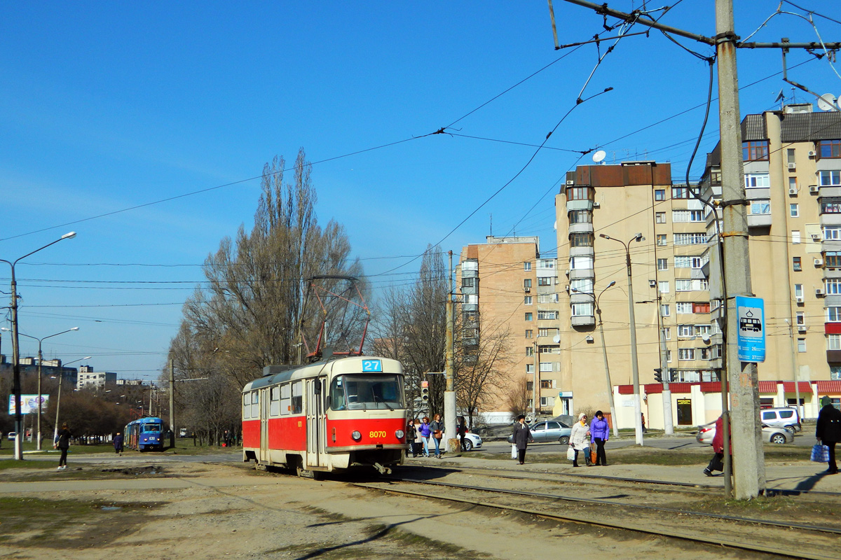 Харьков, Tatra T3M № 8070