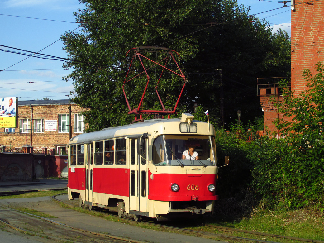 Jekaterinburg, Tatra T3SU Nr. 606