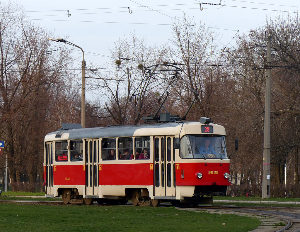 Kyiv, Tatra T3SUCS № 5638