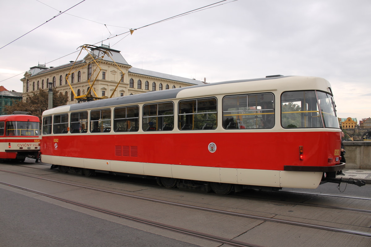Прага, Tatra T3R.P № 8382; Прага — 140 лет городскому транспорту в Праге