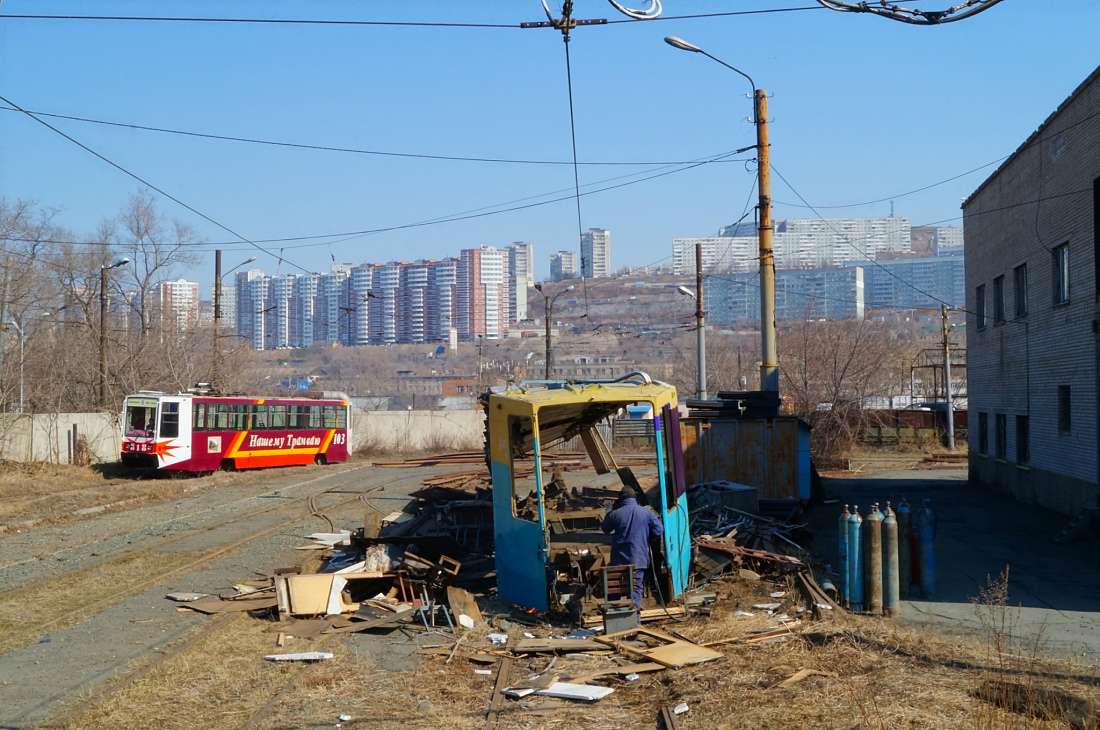 Vladivostok, 71-608K № 300; Vladivostok — Tram graveyard