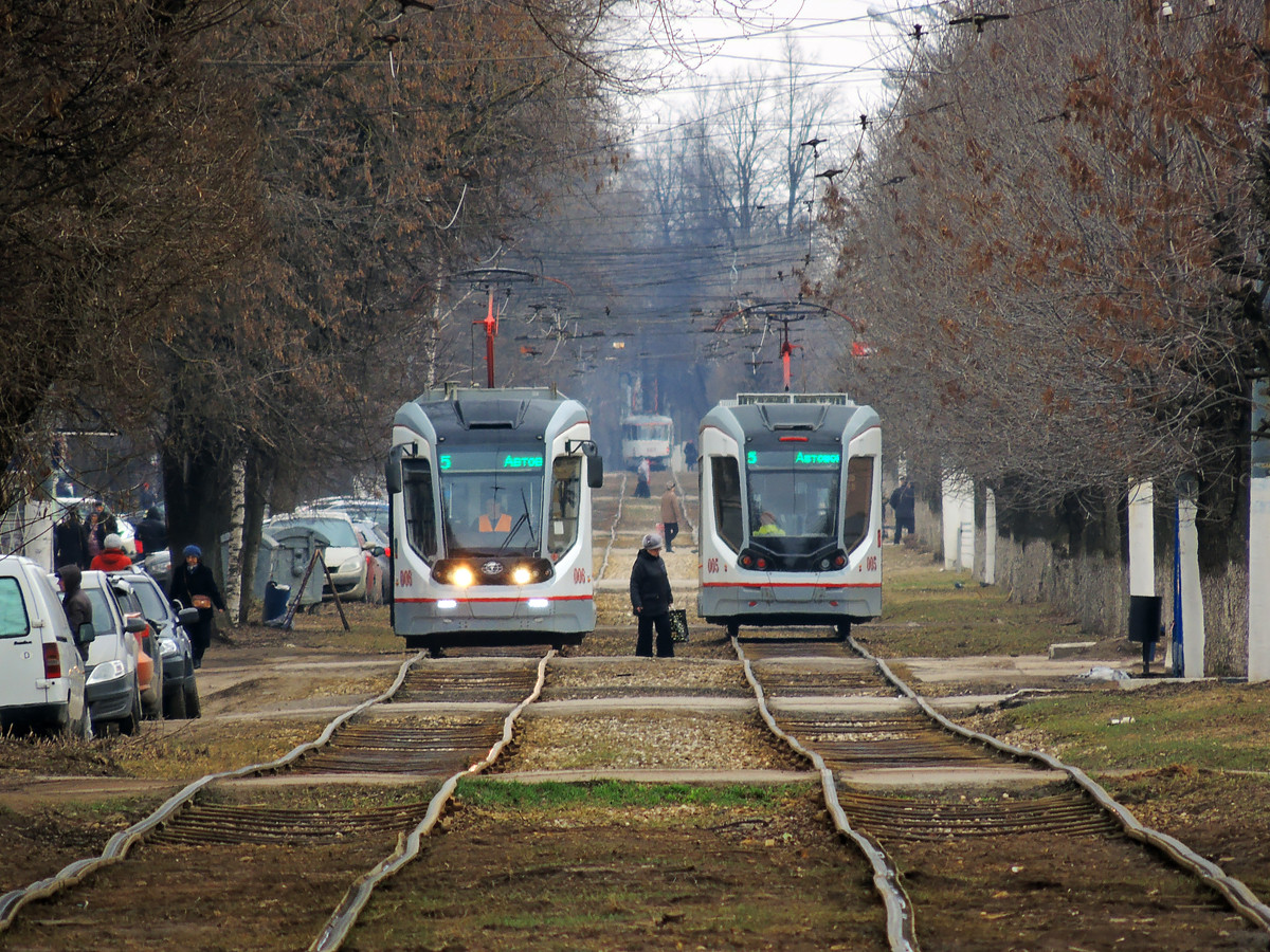 Tver — Streetcar lines: Zavolzhsky district