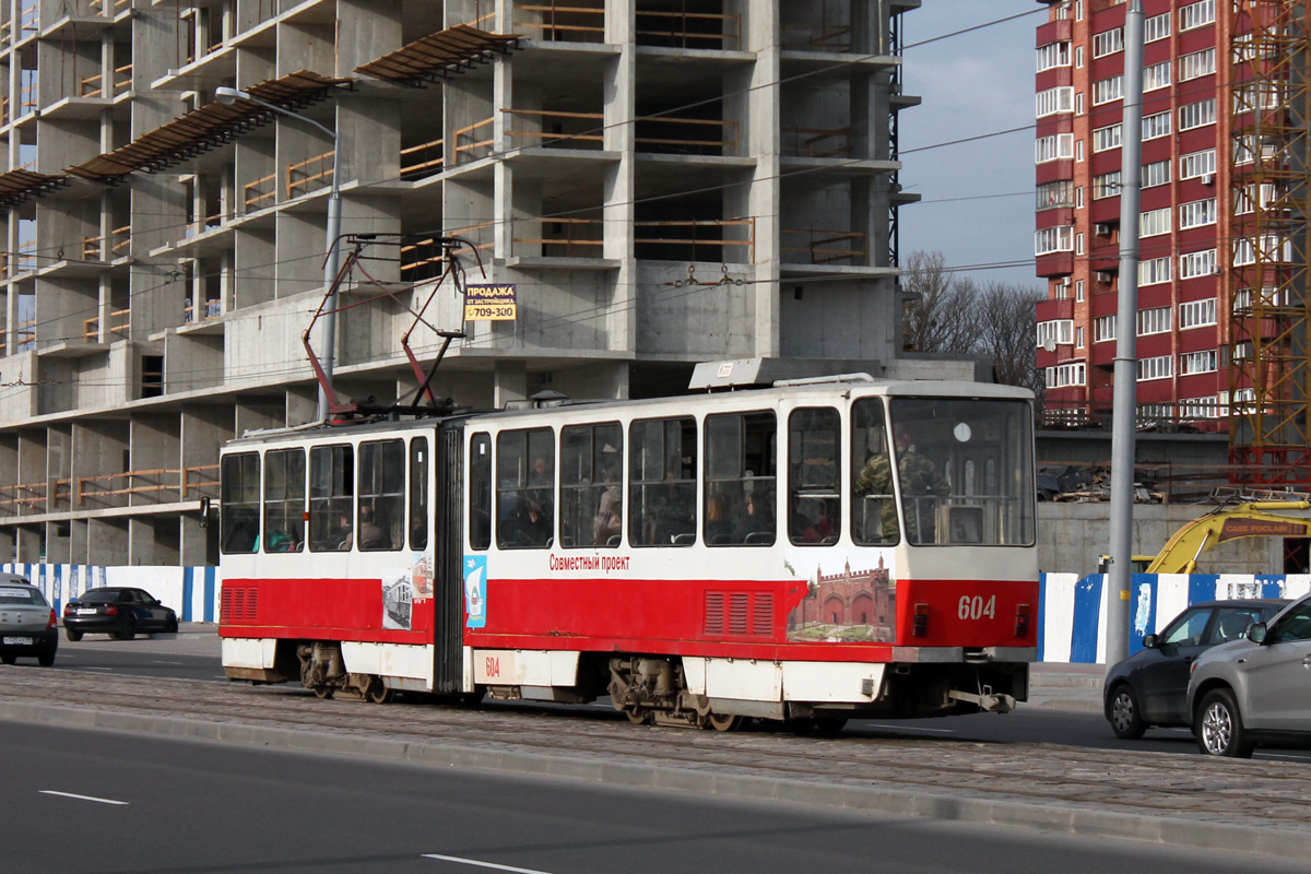 Kaliningrad, Tatra KT4D № 604