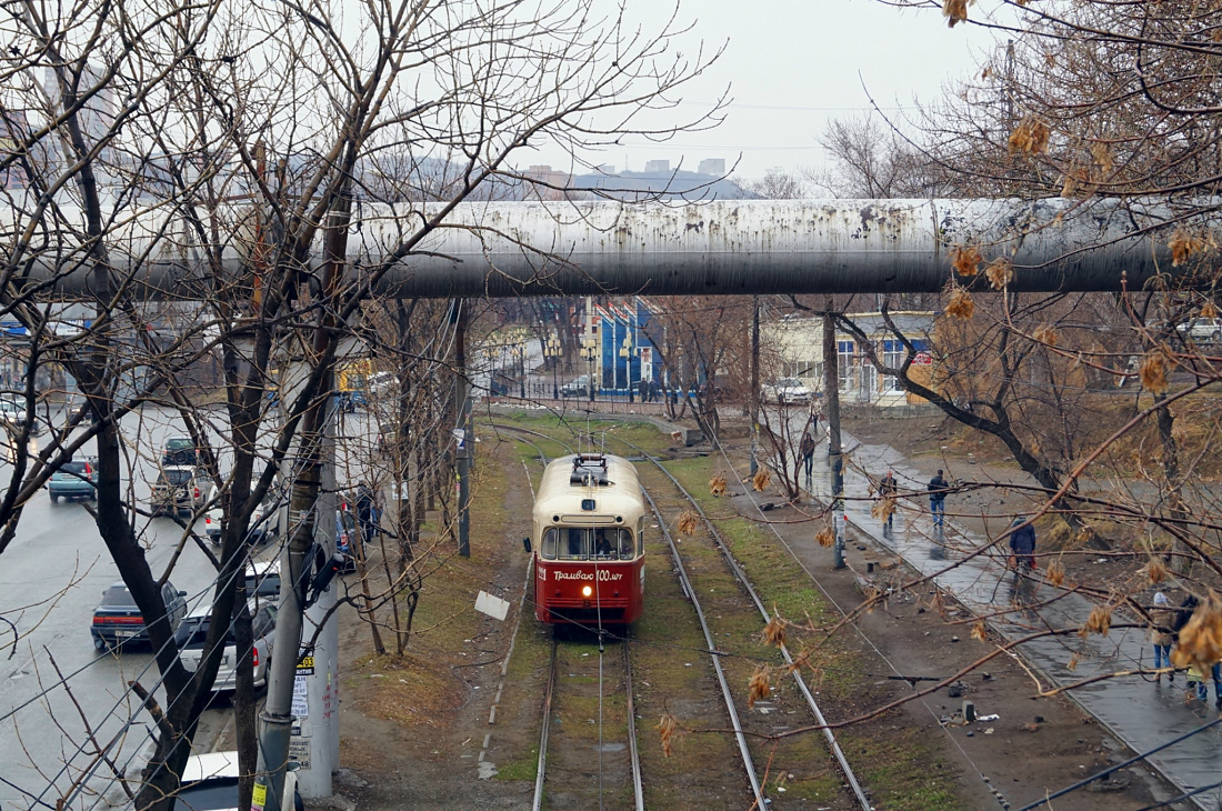 Vladivostok, RVZ-6M2 Nr 221; Vladivostok — Theme trams