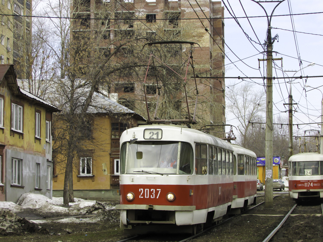 Samara, Tatra T3SU (2-door) N°. 2037