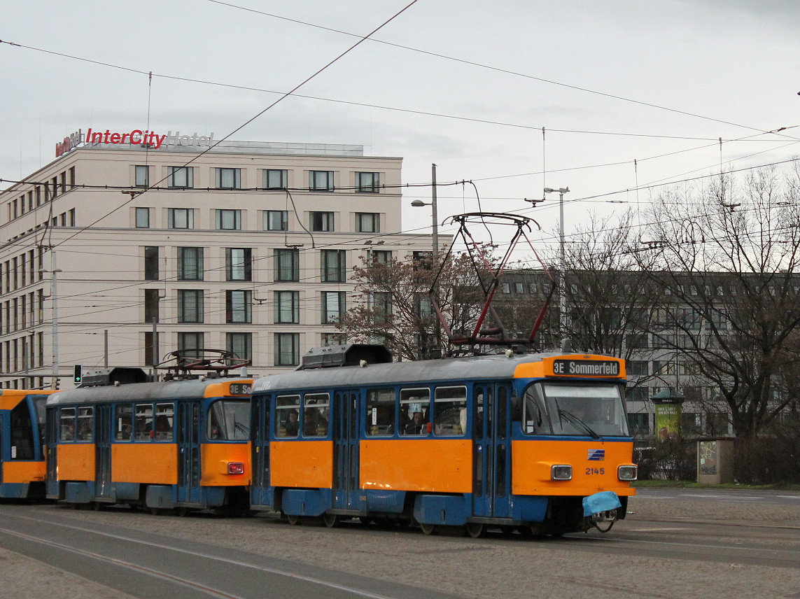 Leipzig, Tatra T4D-M1 č. 2145