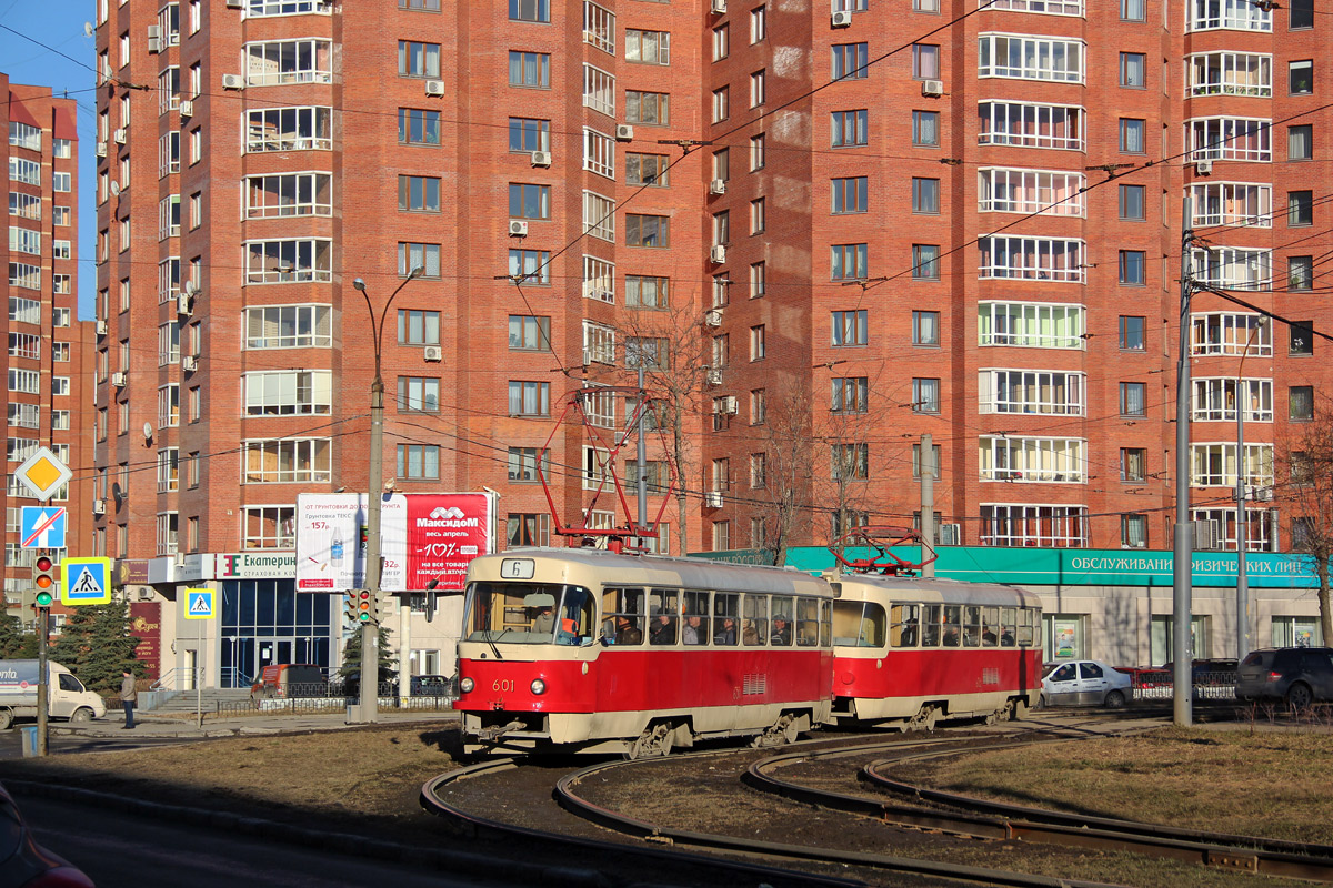 Екатеринбург, Tatra T3SU № 601; Екатеринбург, Tatra T3SU № 602