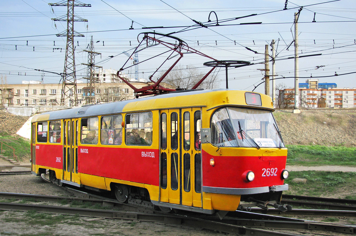 Volgograd, Tatra T3SU Nr 2692