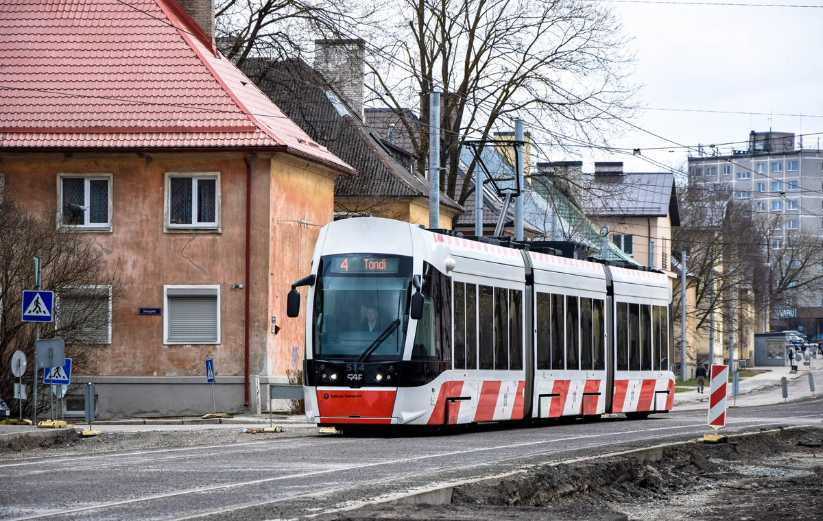 Таллин, CAF Urbos AXL № 514