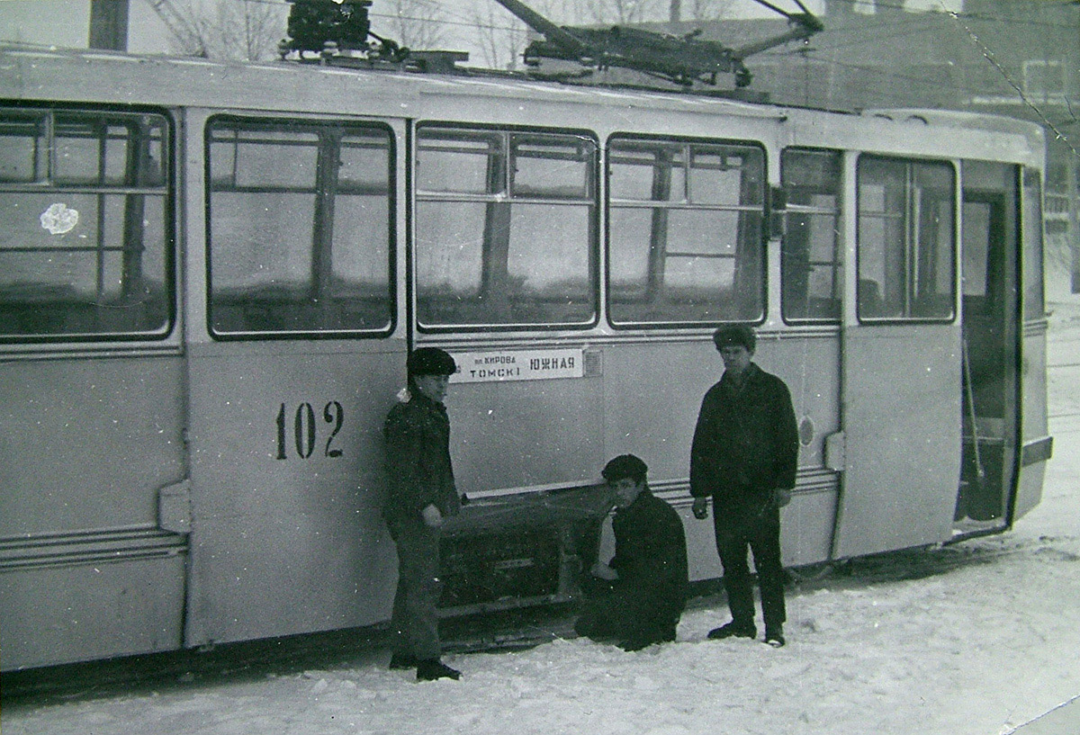 Tomsk, KTM-5M “Ural” № 102; Tomsk — Old photos