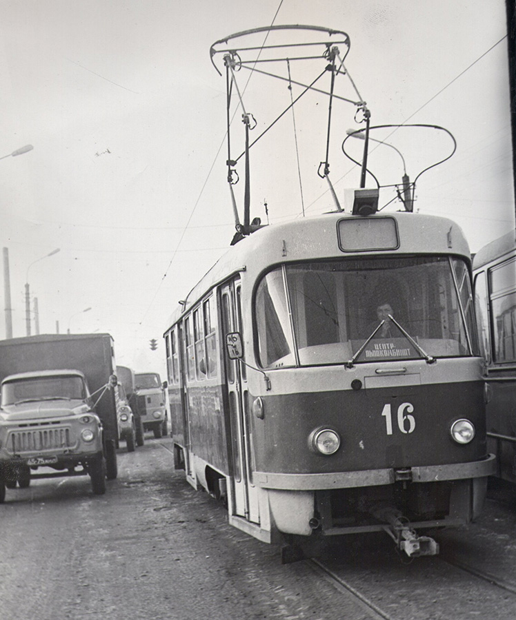 Житомир, Tatra T4SU № 16; Житомир — Старые фотографии подвижного состава