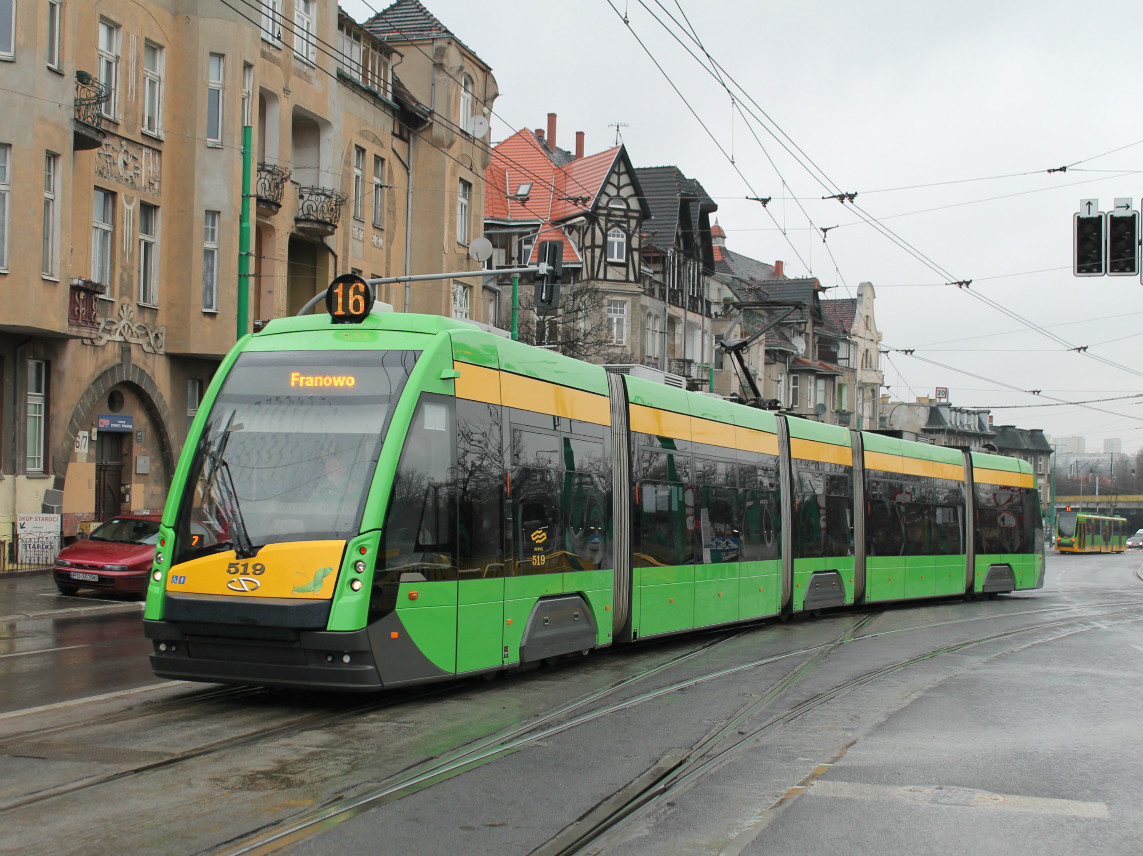 Poznań, Solaris Tramino S105p nr. 519