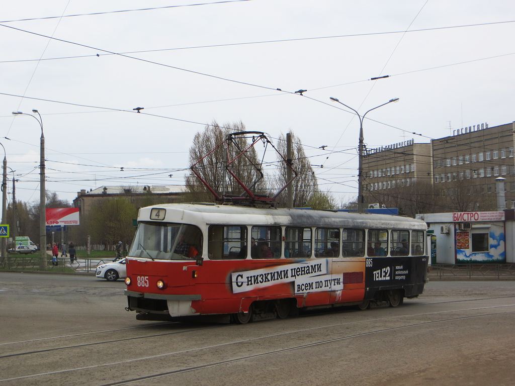 Самара, Tatra T3SU № 885