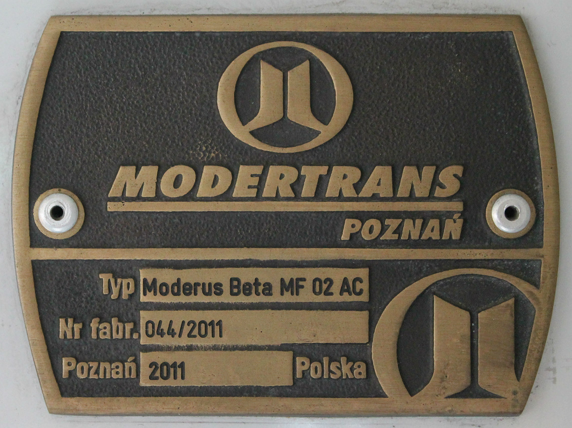 Познань, Modertrans Moderus Beta MF 02 AC № 420