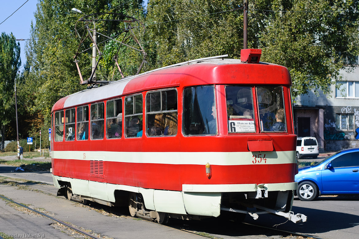 Zaporizzsja, Tatra T3SU — 354