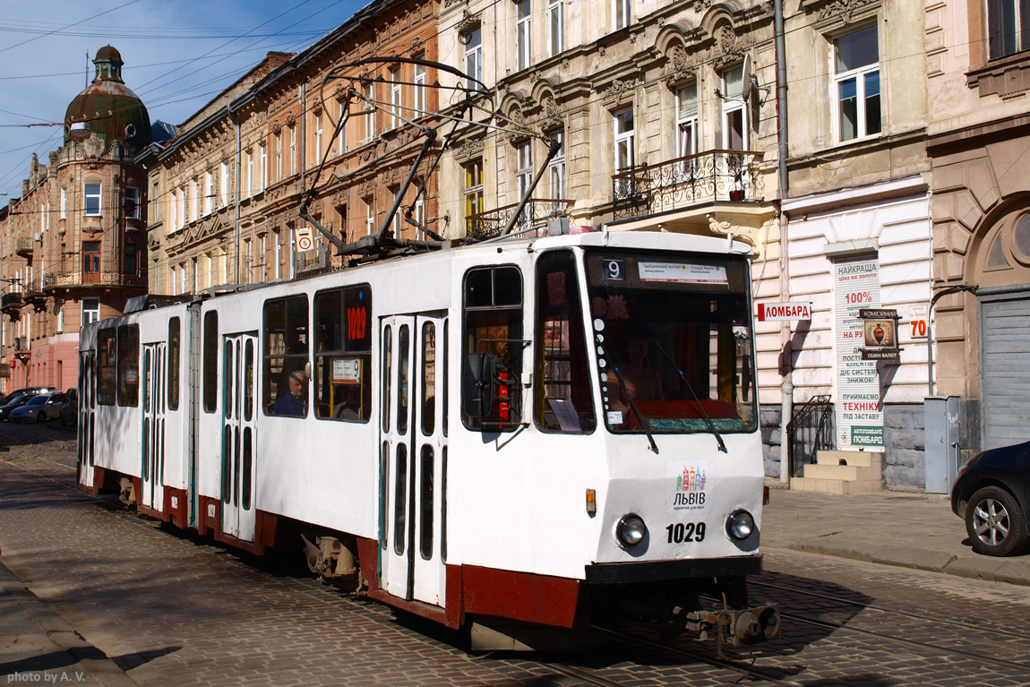 Lviv, Tatra KT4SU # 1029
