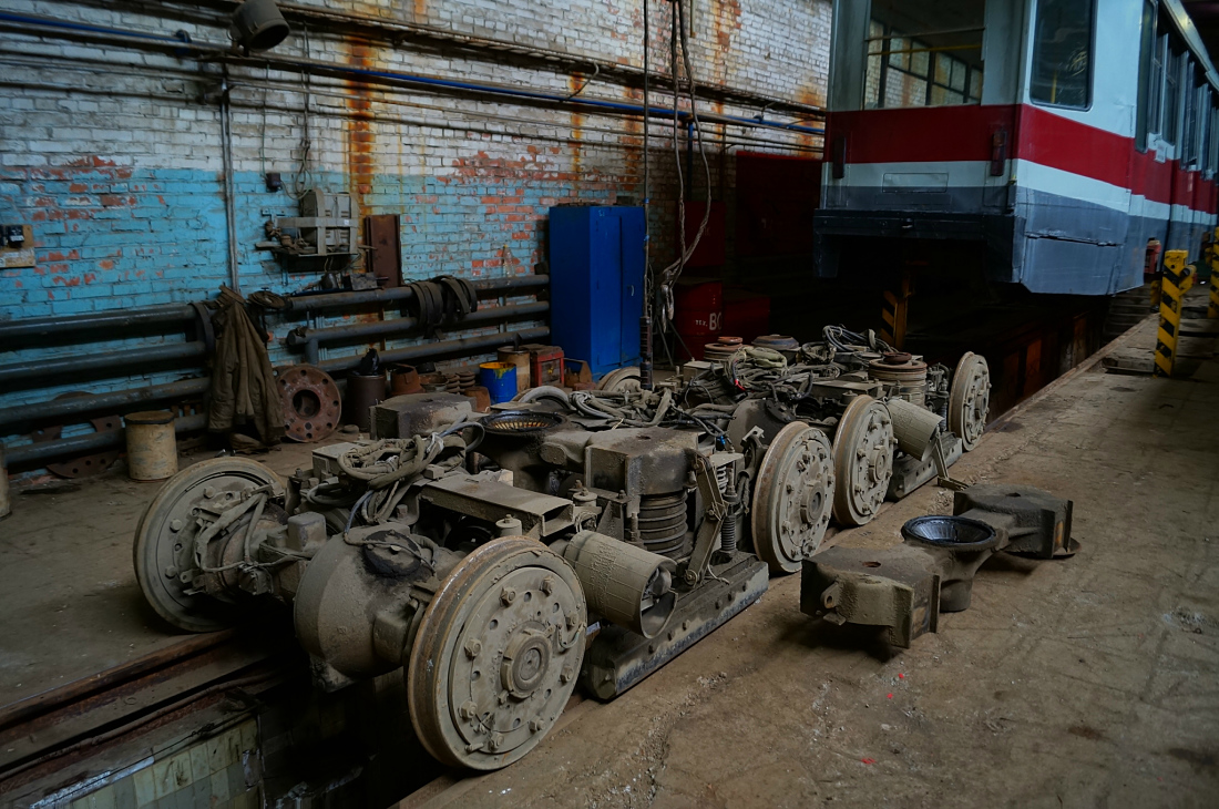 Vladivostok, 71-608K č. 313; Vladivostok — Trams' Maintenance and Parts