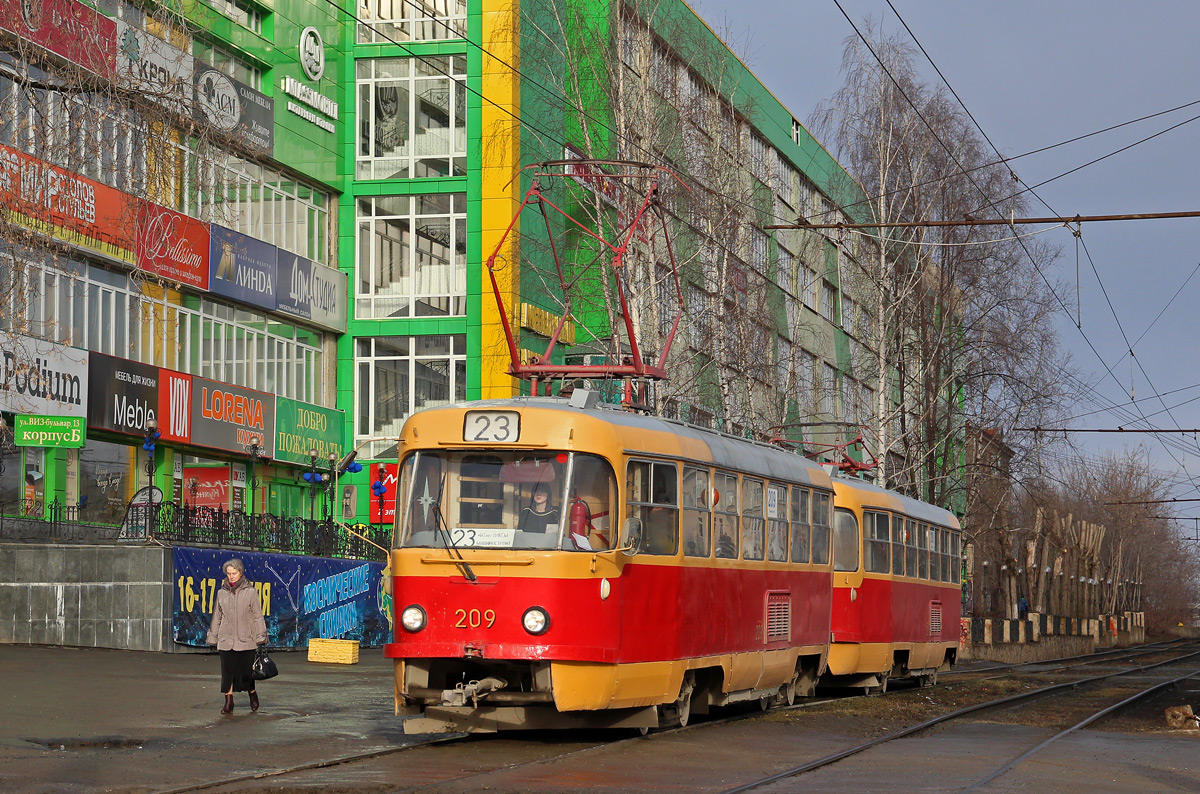 Yekaterinburg, Tatra T3SU № 209