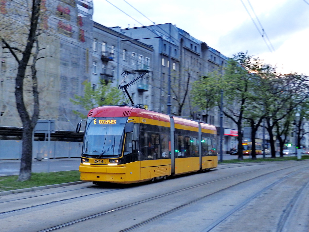 Varssavi, PESA Jazz 134N № 3814