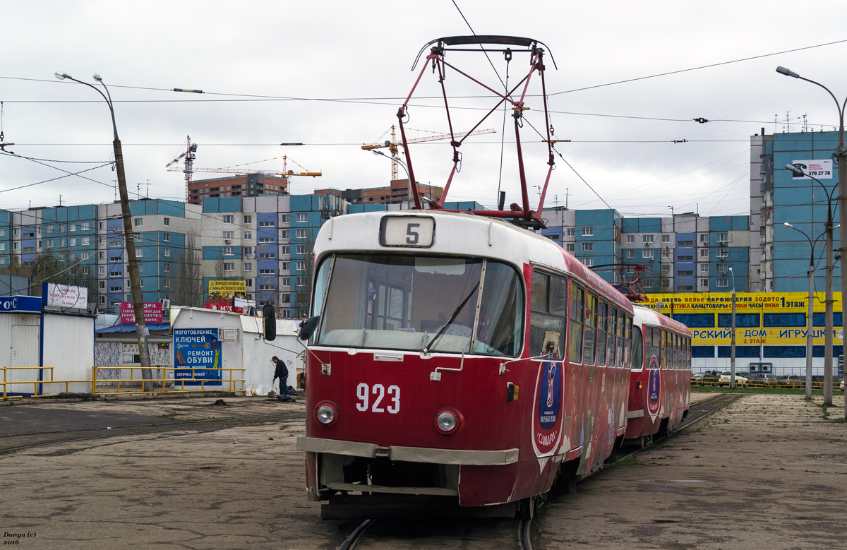 Samara, Tatra T3SU (2-door) № 923
