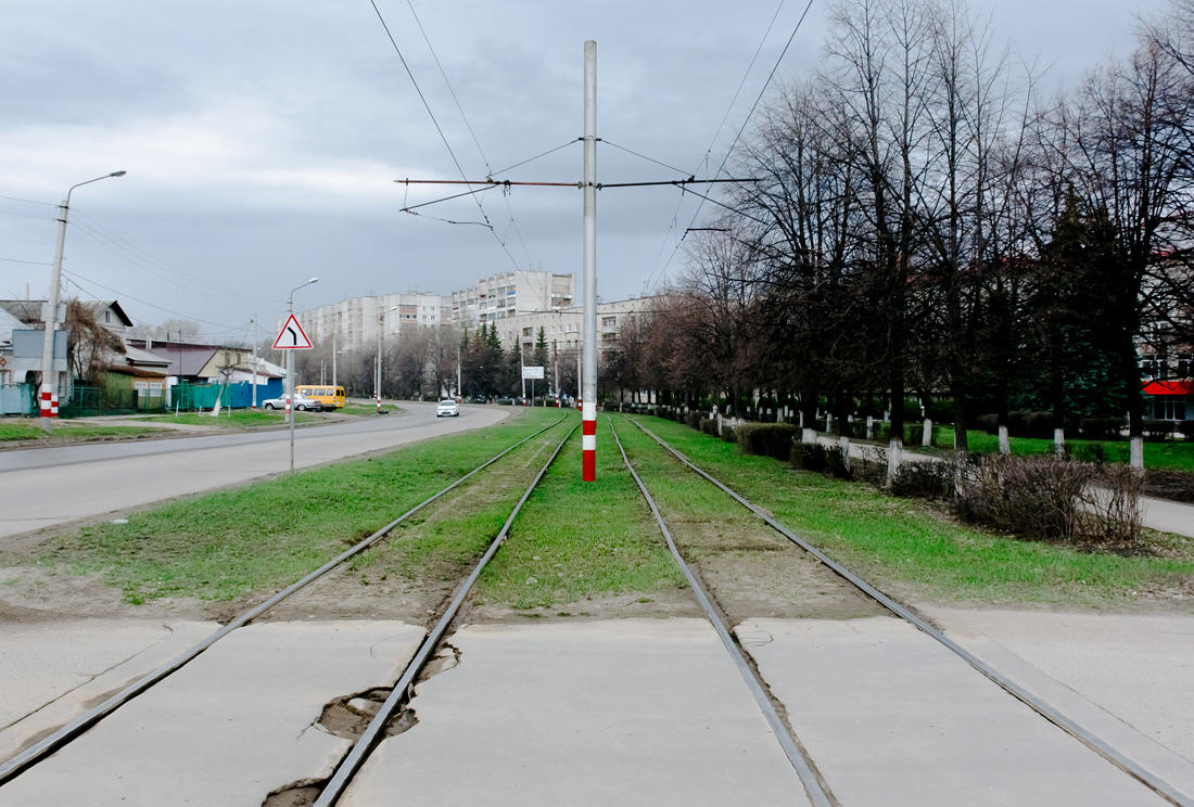 烏里揚諾夫斯克 — Tram lines: Zheleznodorozhniy district