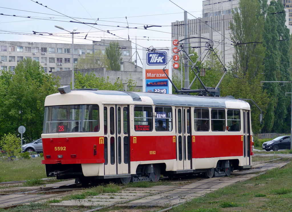 Киев, Tatra T3SUCS № 5592