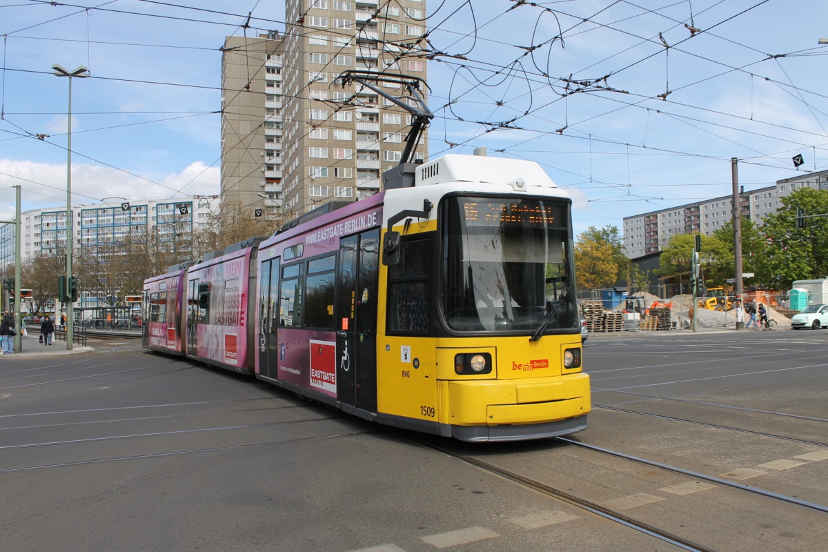 Berlin, BVG GT6U Nr. 1509