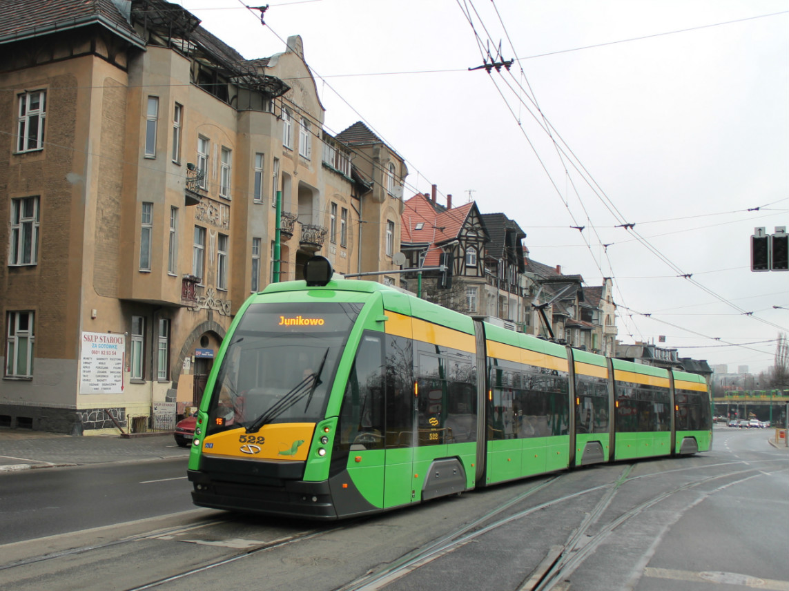 Poznań, Solaris Tramino S105p № 522