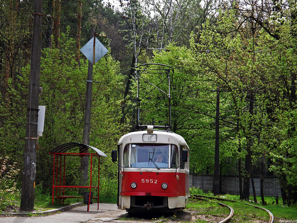 Киев, Tatra T3SU № 5952