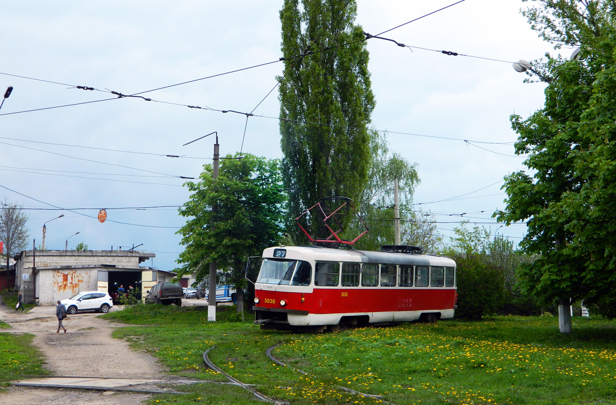 Харков, Tatra T3A № 3036