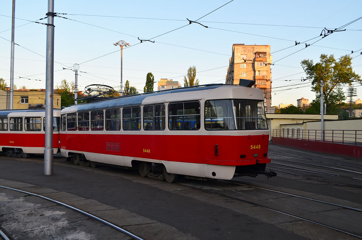 Kiev, Tatra T3SUCS N°. 5448